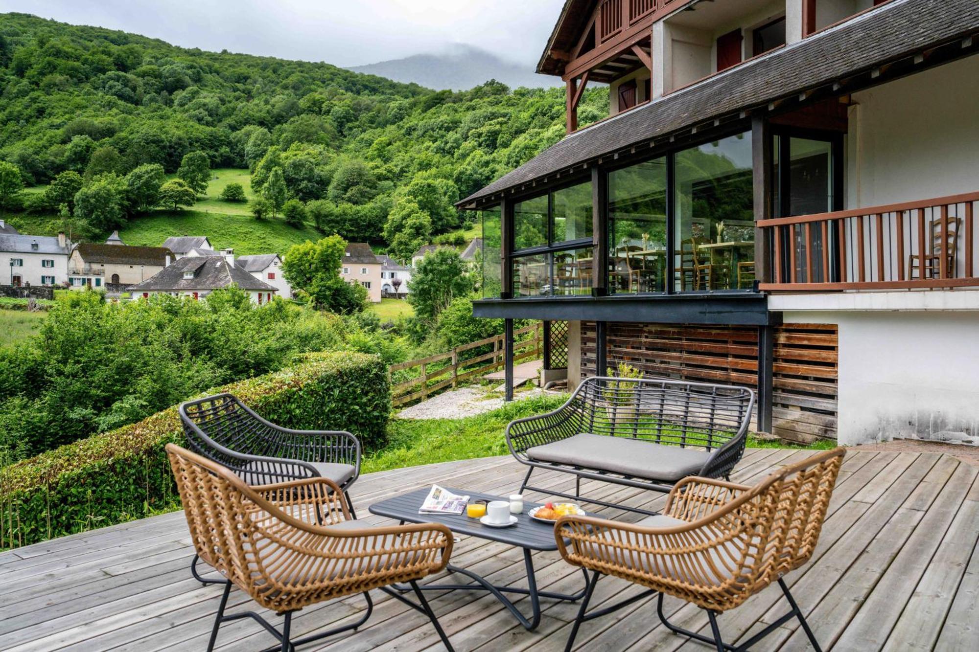 Logis Hotel Etchemaite Larrau Zewnętrze zdjęcie