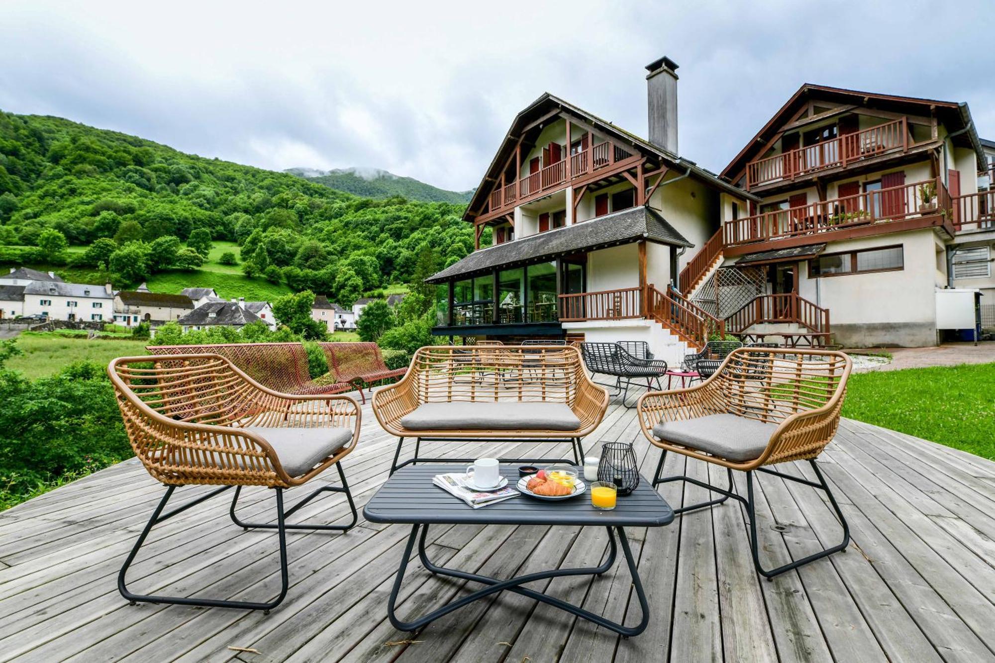 Logis Hotel Etchemaite Larrau Zewnętrze zdjęcie